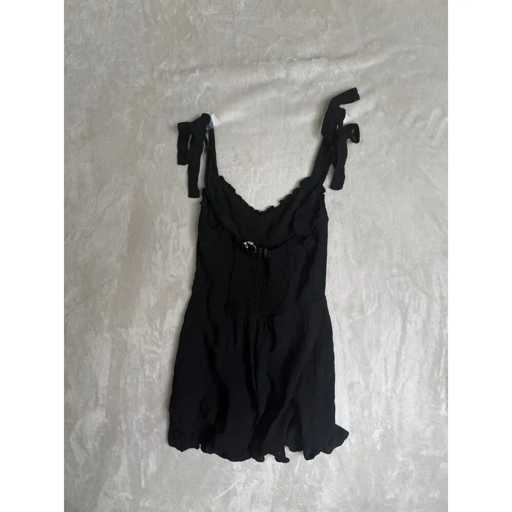 Reformation Christine Sweetheart Tie Ruffle Mini Dress Coquette 6 - Picture 5 of 6